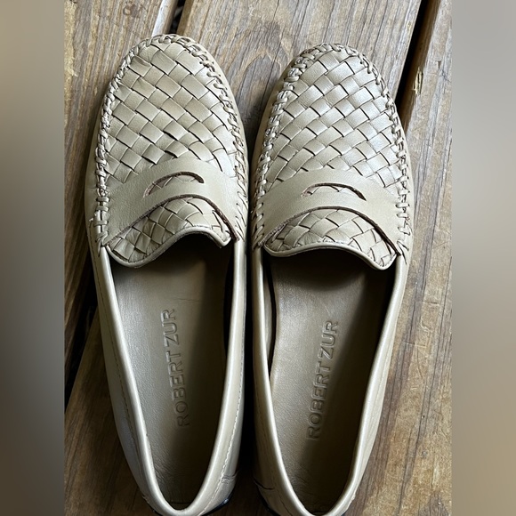 Robert Zur Petra Womens 8.5 Leather Driving Shoe Loafer Classic Preppy Old Money - Picture 7 of 8